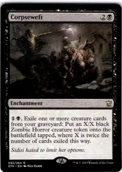 Magic The Gathering Corpseweft Rare #92 - Image 1