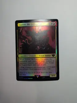 MTG, Sauron, the Lidless Eye FOIL NM 288 Universes Beyond: the Lord of the Rings - Image 1