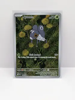 Pokemon TCG Nymble 96/94 Illustration Rare Phantasmal Flames IR NM Pack Fresh - Image 1