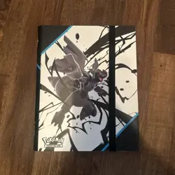 Pokemon Black Bolt White Flare Binder * BINDER ONLY* - Image 1