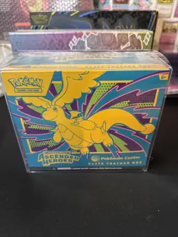 Pokemon TCG Ascended Heros Pokemon Center ETB Factory Sealed - Case Included - Image 1