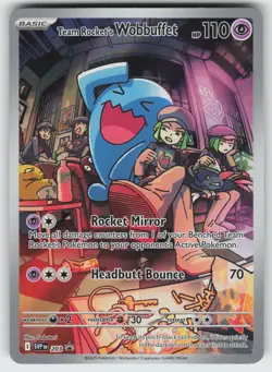 Team Rocket's Wobbuffet Promo SV: Scarlet & Violet Promo Cards 203 Pokemon - Image 1