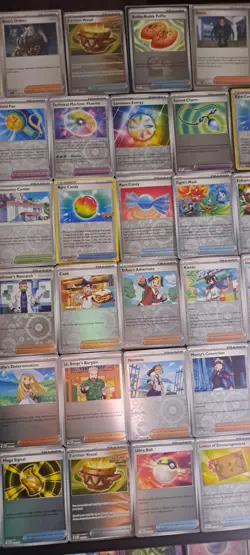 Huge 110 Reverse Holo Pokemon Trainer Supporter, Stadium, And Item Lot Tcg Ccg - Image 2