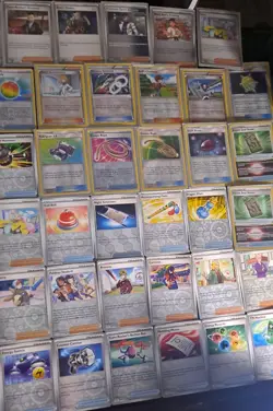 Huge 110 Reverse Holo Pokemon Trainer Supporter, Stadium, And Item Lot Tcg Ccg - Image 4