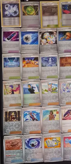 Huge 110 Reverse Holo Pokemon Trainer Supporter, Stadium, And Item Lot Tcg Ccg - Image 5