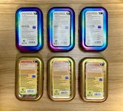 Pokemon TCG ~ 6x Prismatic Evolutions And SV: 151 Empty Mini Tins (No Packs) - Image 2