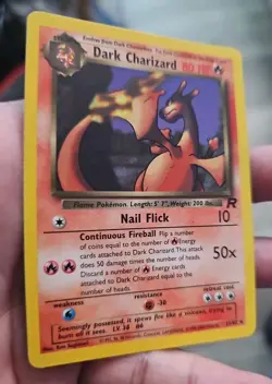 Pokemon Non Holo Dark Charizard 21/82 Team Rocket Regular - Image 2