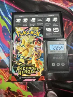 22.54g! HEAVY -Pokemon Ascended Heroes Booster Pack -Possible GODU - Image 1