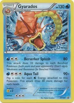 Gyarados - XY109 - Holo Rare PL/MP, English Pokemon Promos - Image 1