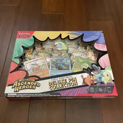 New Pokemon TCG Ascended Heroes First Partners Deluxe Pin Collection IN HAND - Image 1