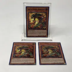 (3) YuGiOh! KOA’KI MEIRU OVERLOAD: SESL-EN051 SUPER RARE 1st Edition NM - Image 1