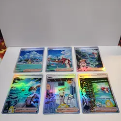 Lot of 6 Custom holo Misty Trainer Pokemon Trading Card sleeved & top loaded - Image 2