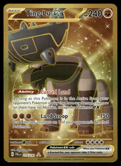 Pokemon Cards Ting-Lu ex 275/193 Paldea Evolved Hyper Rare NM - Image 1