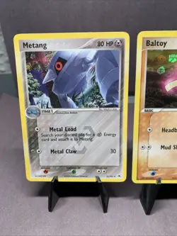 Pokemon TCG EX FireRed & LeafGreen Lot of 3 Reverse Holo Cards 2004 LP VTG - Image 2
