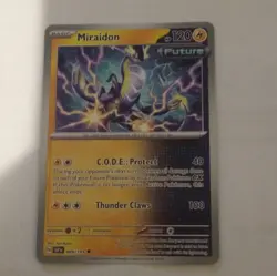 Pokemon Miraidon 013 Sv: Scarlet & Violet Promo Basic 120 HP Holo Card - Image 1