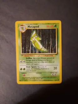 1995, 96, 98 Pokemon Card **Metapod** - Base Set No. 54/102 - Common - Image 4