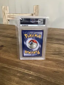 1999 POKEMON BASE SET #1 ALAKAZAM-HOLO PSA 7 - Pokemon Card PSA Graded - Image 2