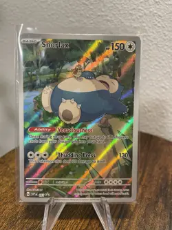 Pokemon TCG: Snorlax 051 SV: Scarlet & Violet Black Star Promo Card NM SEALED - Image 1