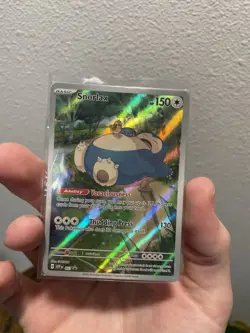 Pokemon TCG: Snorlax 051 SV: Scarlet & Violet Black Star Promo Card NM SEALED - Image 3