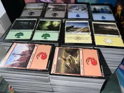 4000 Magic The Gathering BASIC LAND Lot - 800 of Each Type - MTG All Sets Bulk - Image 1