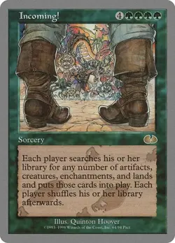 Incoming! Unglued LP MTG - Image 1