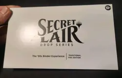 MTG Secret Lair - The '90s Binder Experience - Traditional Foil - Unopened - Image 1