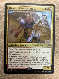 Depala, Pilot Exemplar Vehicles Commander Edh Deck Mtg Magic The Gathering - Image 1