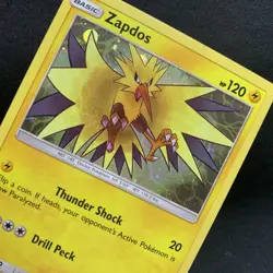Zapdos - SM145 - Promo Sun & Moon Holo Rare (LP) - Image 2