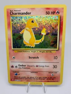 Charmander - 001/034 - Pokemon TCG Classic Collection - Holo NM - Image 1