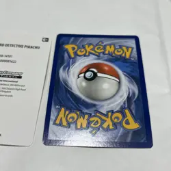 Detective Pikachu SM190 - Black Star Promo Pokemon TCG English - Image 3