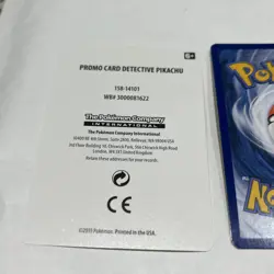 Detective Pikachu SM190 - Black Star Promo Pokemon TCG English - Image 4