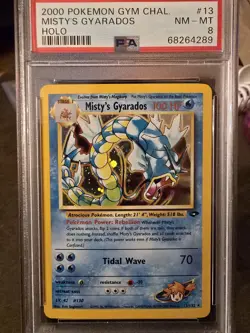 Pokemon TCG Misty's Gyarados Holo Rare Gym Challenge 13/132 Unlimited Edition - Image 1