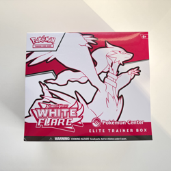 Pokemon Scarlet & Violet White Flare Pokemon Center Elite Trainer Box ETB - Image 1