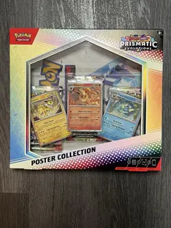 Pokemon Prismatic Evolutions Poster Collection New - Image 1