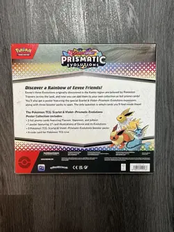 Pokemon Prismatic Evolutions Poster Collection New - Image 2