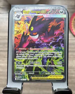 Pokemon TCG Mega Gengar ex 284/217 Ascended Heros SIR Near Mint Pack Fresh - Image 1