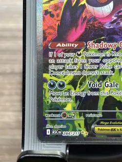 Pokemon TCG Mega Gengar ex 284/217 Ascended Heros SIR Near Mint Pack Fresh - Image 4