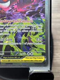 Pokemon TCG Mega Gengar ex 284/217 Ascended Heros SIR Near Mint Pack Fresh - Image 5