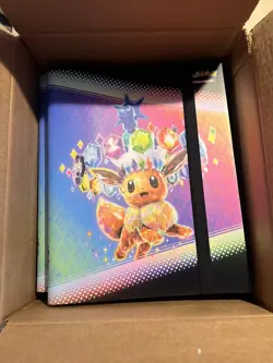 1x Pokemon Prismatic Evolutions Eevee Binders **BINDER ONLY** - Image 2