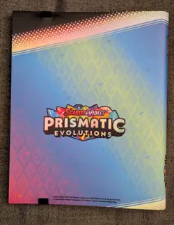 Pokemon Prismatic Evolutions Binder Only - Image 2