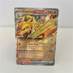 Pokemon Charizard 161 Scarlet & Violet Promo Holo EX 330 HP English 2024 - Image 1