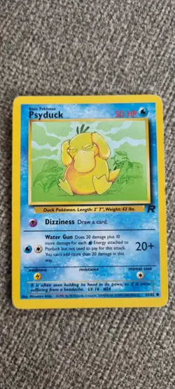 Psyduck - Pokemon TCG - MP - Common - Team Rocket 65/82 - Image 1