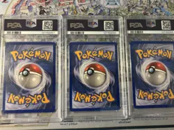2003 Pokemon Skyridge Burried Fossil, Omanyte, & Omastar Rev Holo PSA 9 Set of 3 - Image 5
