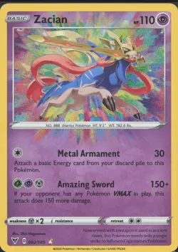 Pokemon TCG - Zacian and Celebi Amazing Rares 898-590 - Image 1