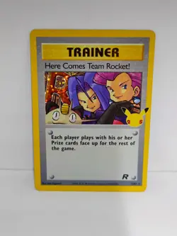 Pokemon TCG Here Comes Team Rocket! Celebrations: Classic Collection 15/82 Holo - Image 1