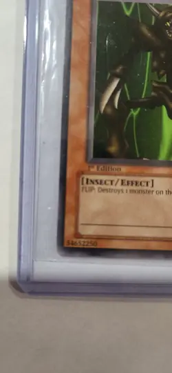 Man-Eater Bug Yu-Gi-Oh! Trading Card Vintage 1st Edition sdp-015 - Image 2