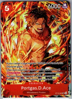 Portgas.D.Ace (Illustration Box Vol.5) ST15-005 English One Piece Promo - NM - Image 1