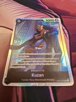 TCG One Piece: Kuzan OP10-082 SR Royal Blood Foil - Image 2
