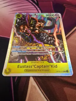 TCG One Piece: Eustass"Captain"Kid (112) OP10-112 Royal Blood Foil SR - Image 2