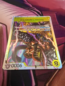 TCG One Piece: Eustass"Captain"Kid (112) OP10-112 Royal Blood Foil SR - Image 3